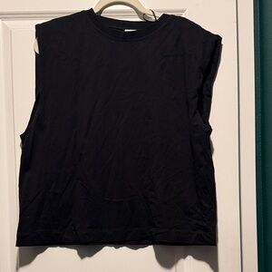 H&M Black Muscle Tee